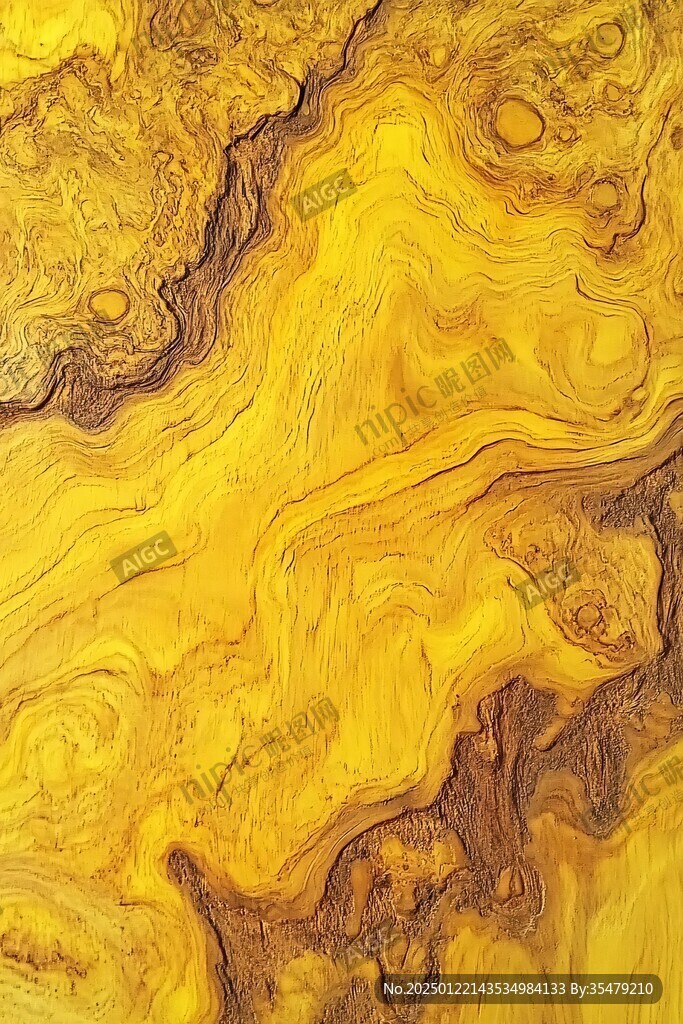 金色抽象流体纹理背景