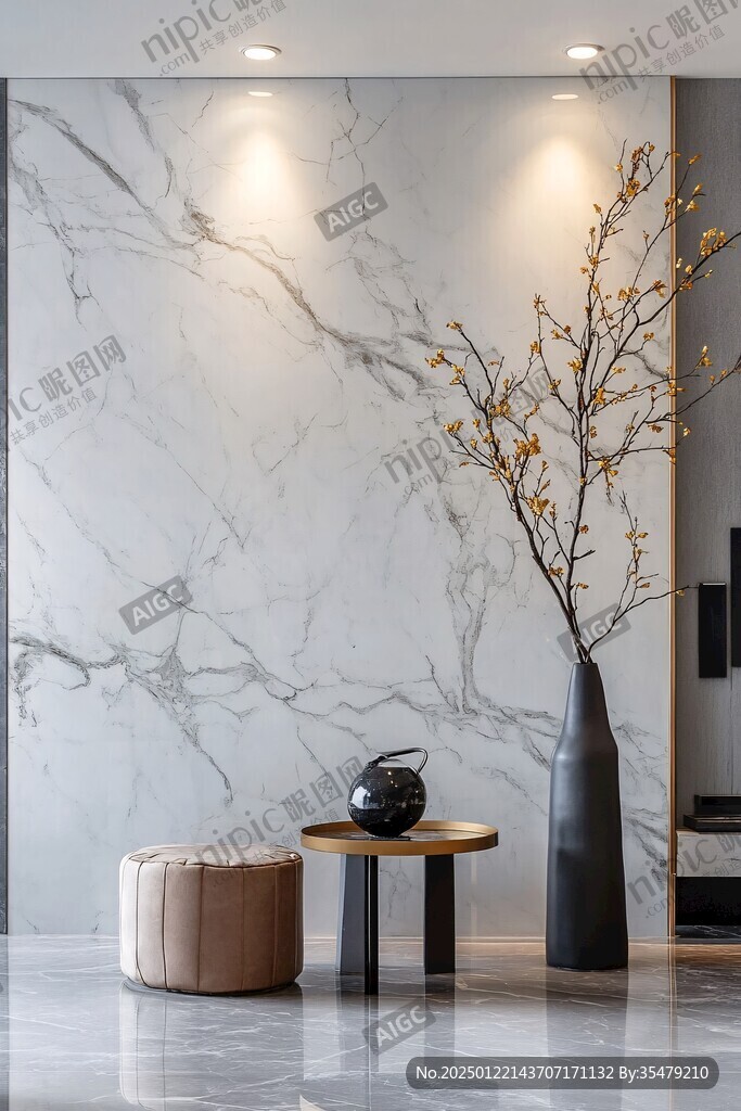 岩板客厅场景素材