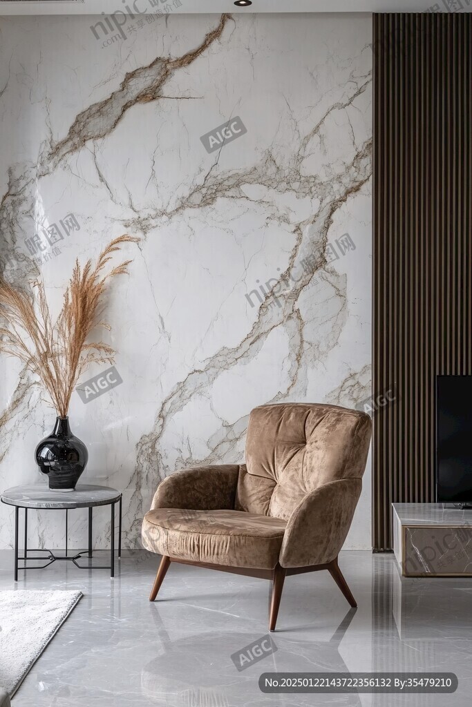 岩板客厅场景素材