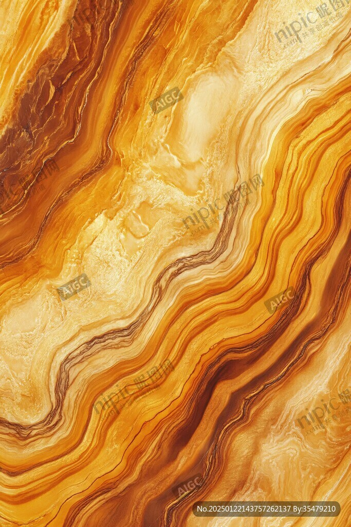 流体大理石金色素材