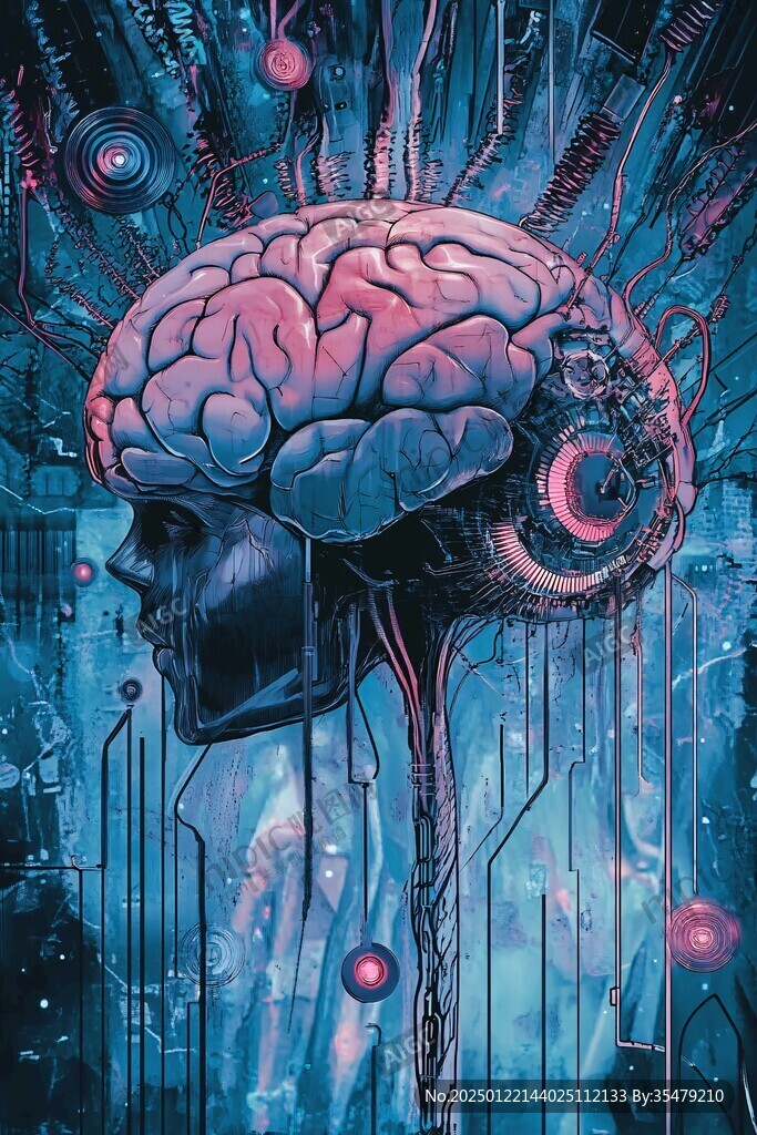 科幻题材插画