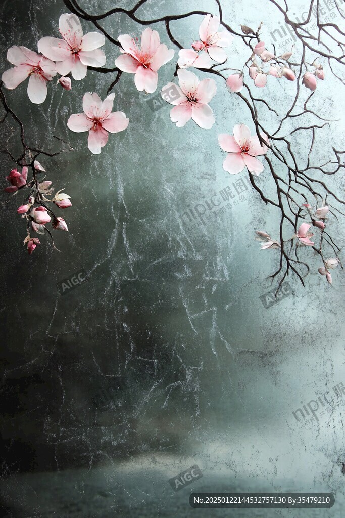 唯美意境壁画