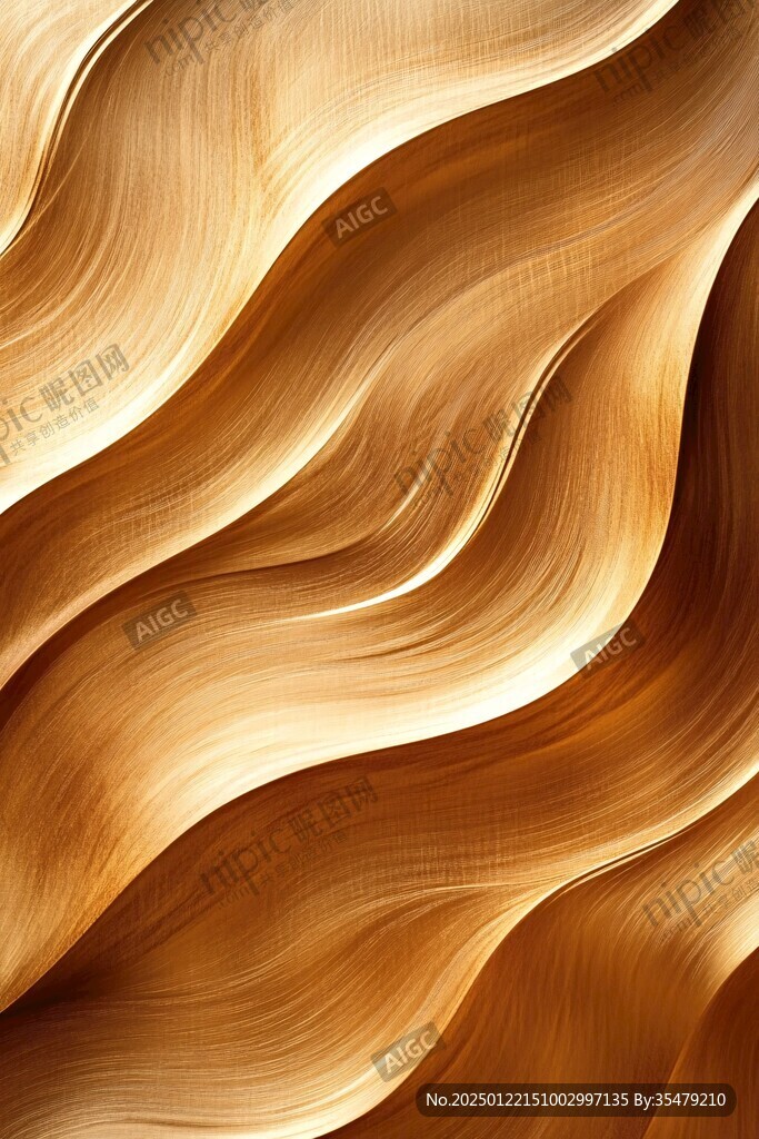 4d金色线条艺术