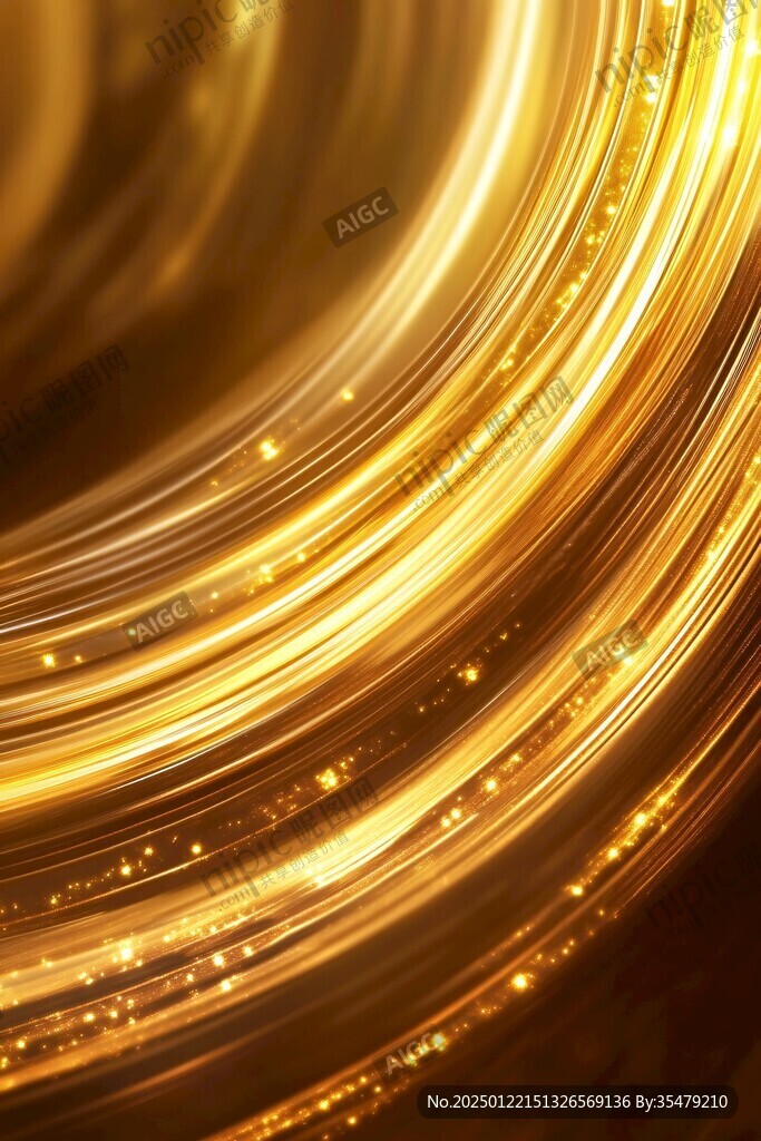 金色无限科技背景