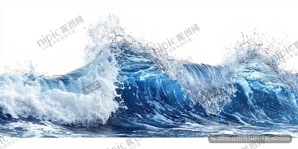 浪花高清背景