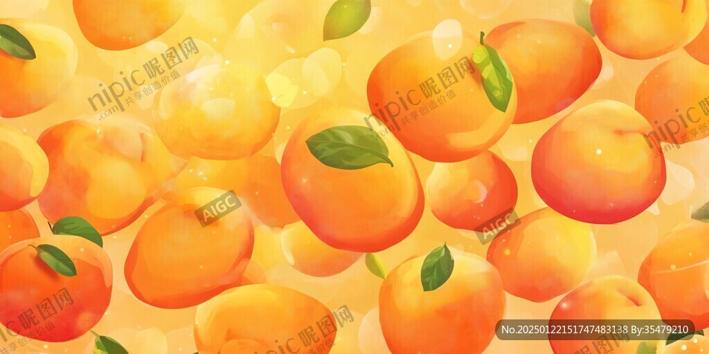 杏干插画包装
