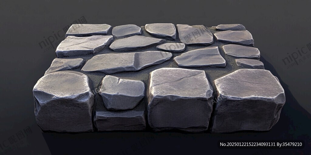 3d石块