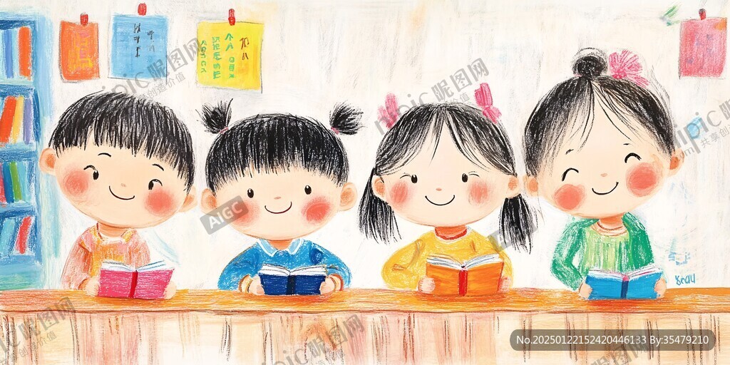 幼儿园读书日