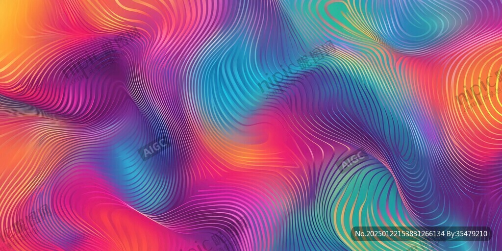 抽象流体花纹背景