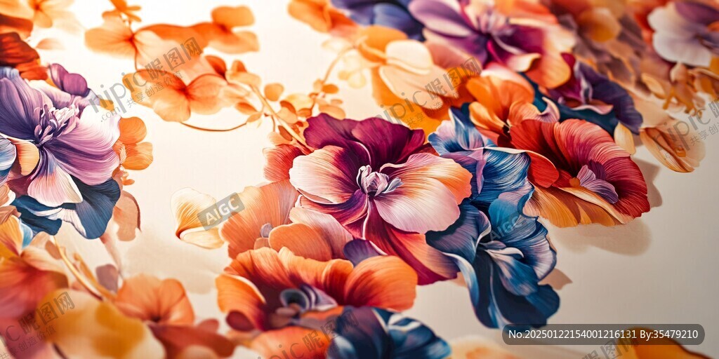 3d立体花壁纸