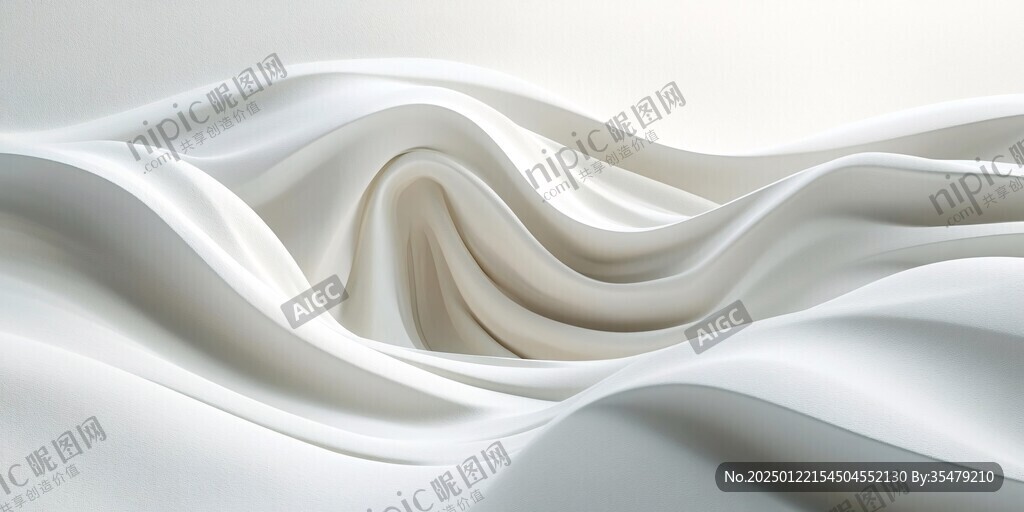 浅色系立体剪裁背景