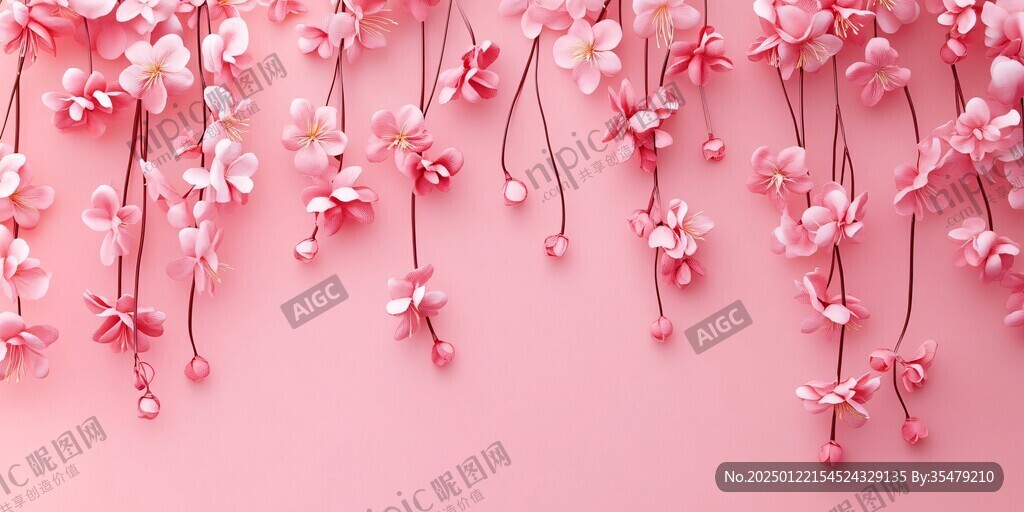 创意桃花