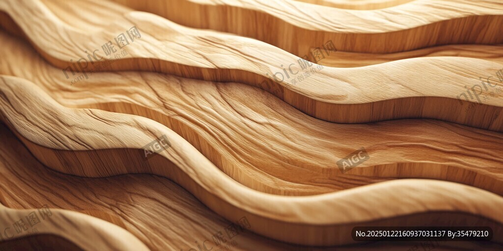 3d波浪线弧线弧形山