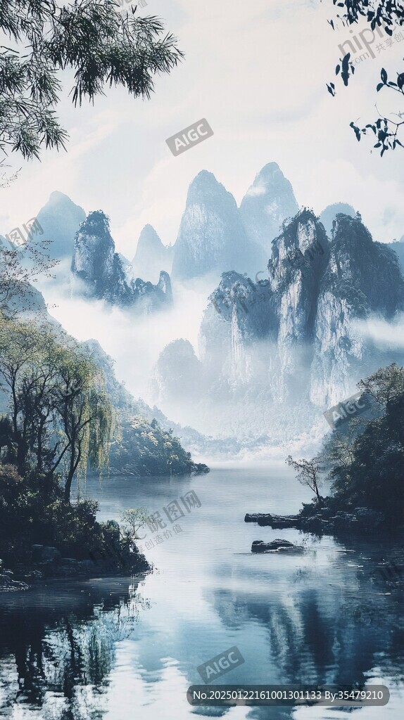 大气高清意境山水