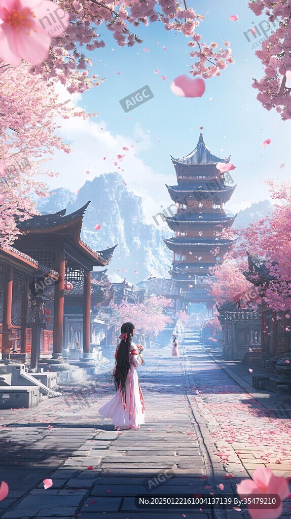 古风人物大场景