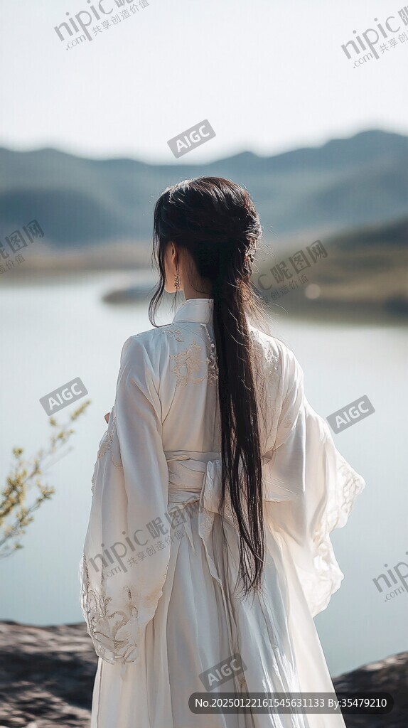 古装背影