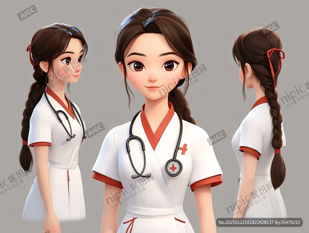 q版女护士医生
