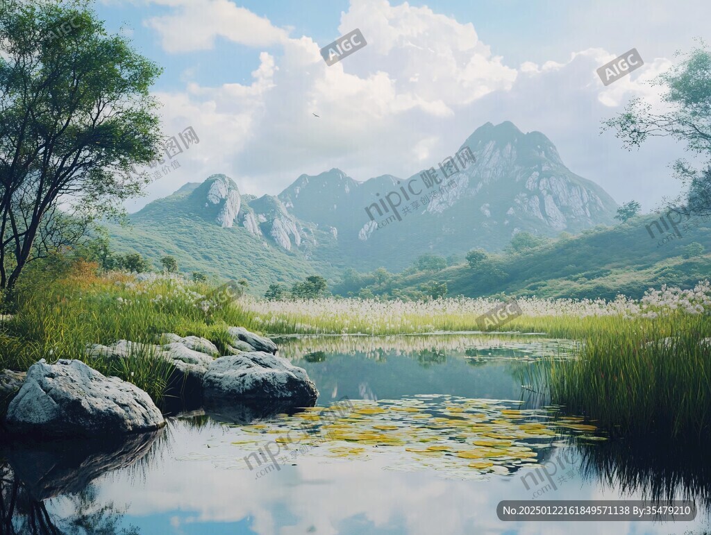 写实风景合成