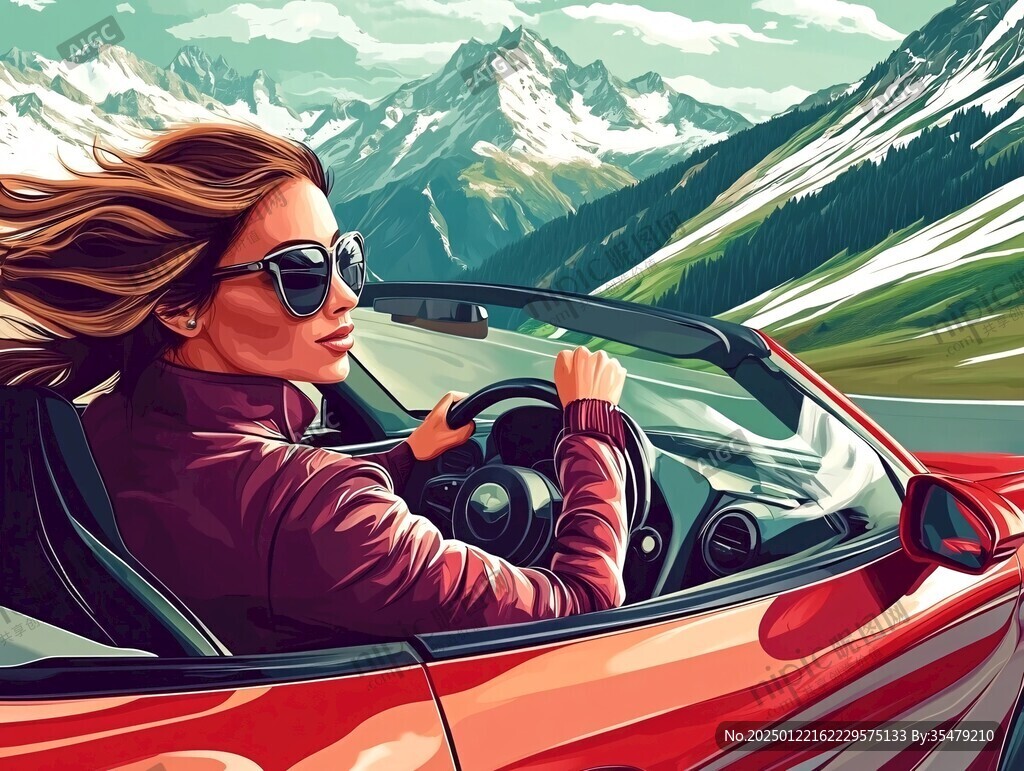 旅行旅游自驾游