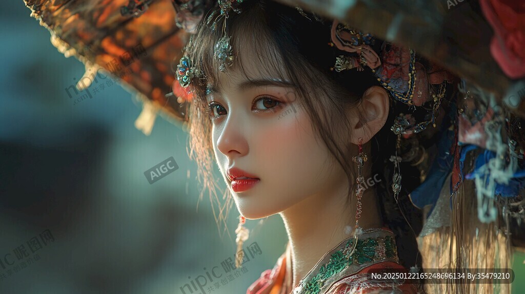 民族风美女