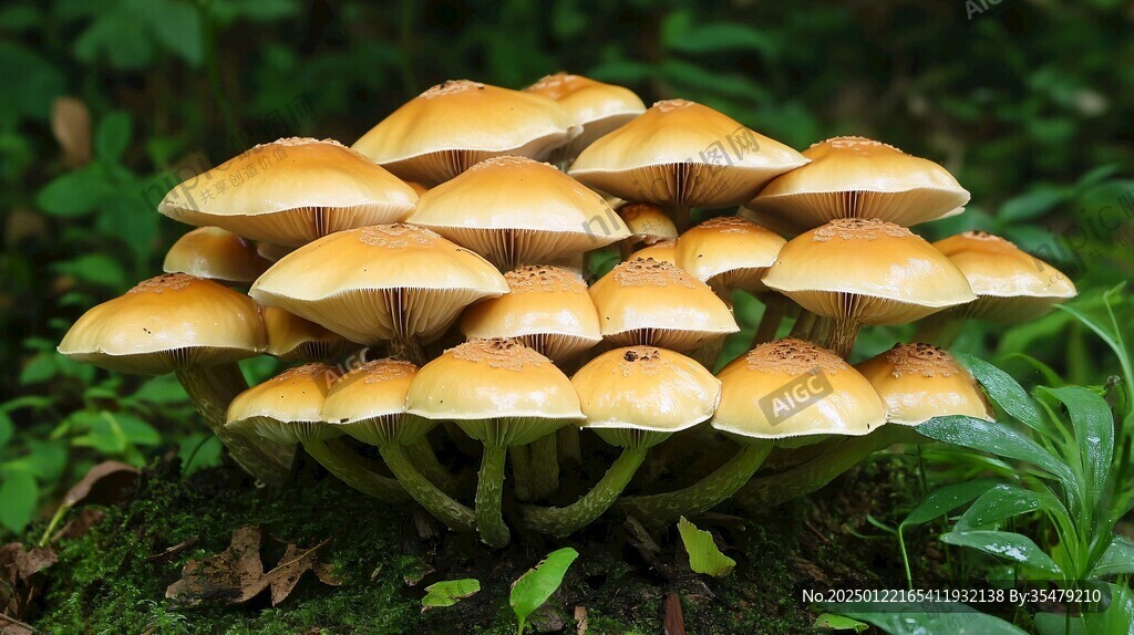 高清鸡油菌
