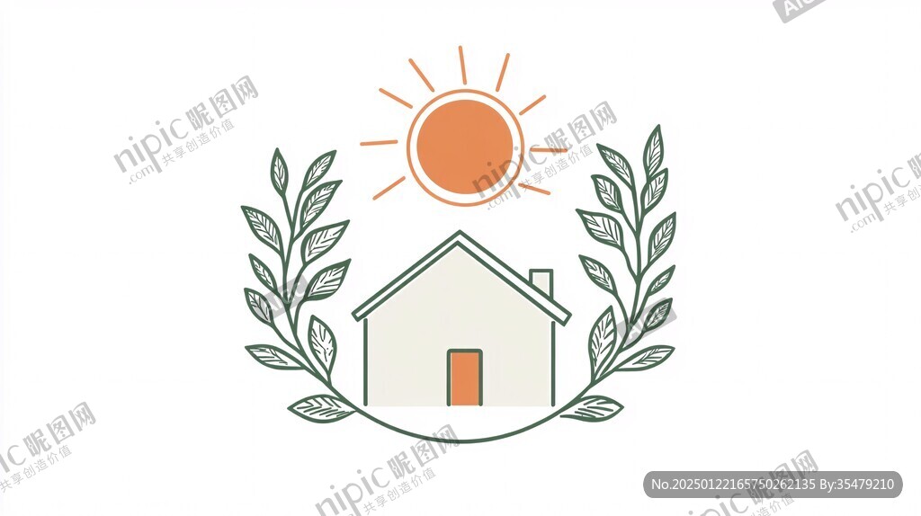 农舍logo标志