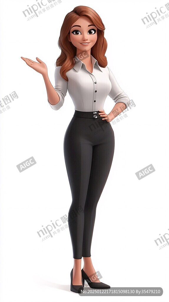 q版职业女性