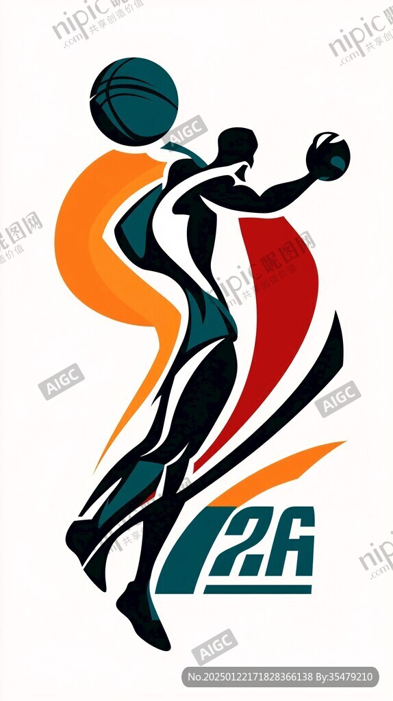 篮球运动员logo