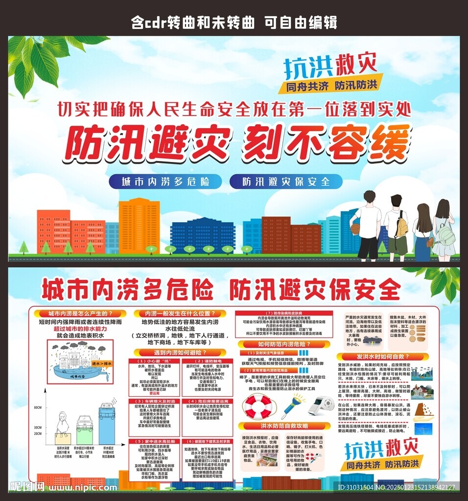 城市内涝防汛避灾