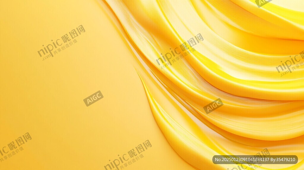 金色抽象流体纹理背景