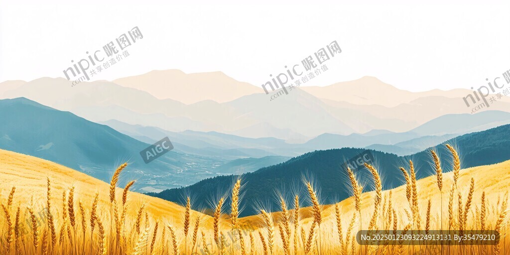 青稞插画