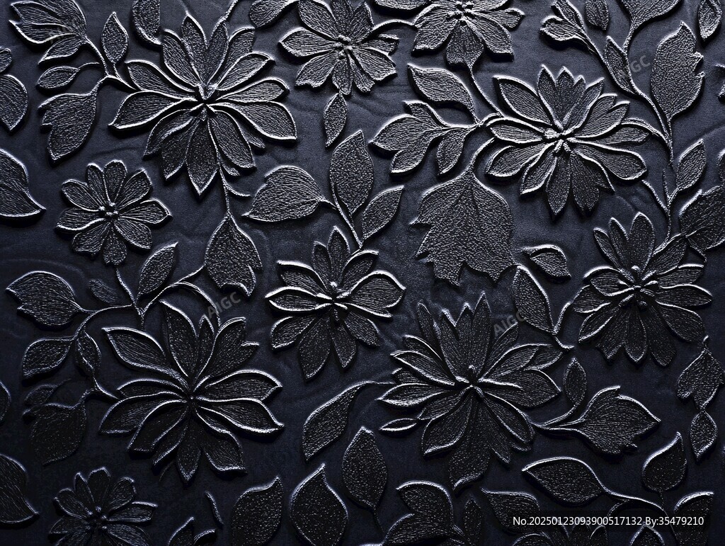 皇家蓝立体感浮雕背景