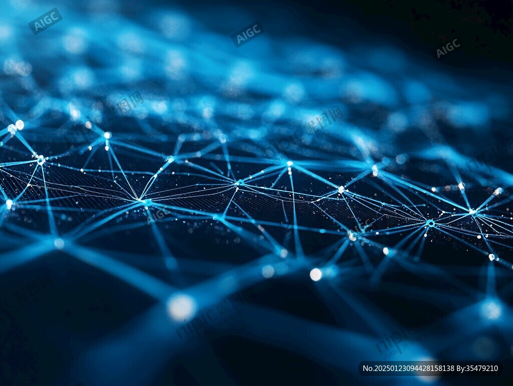 科技网状图片