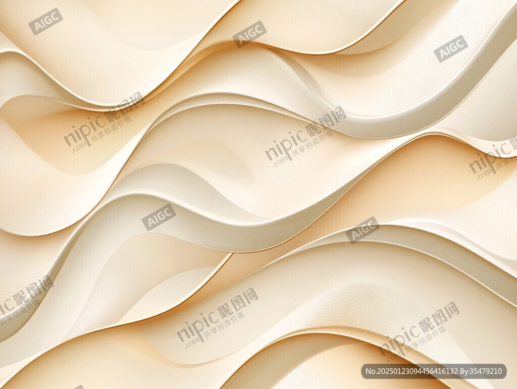 金色抽象流体纹理背景