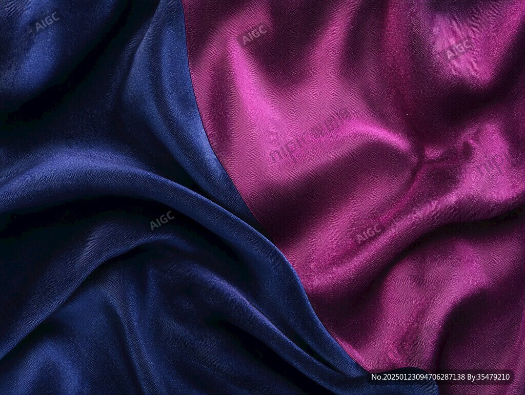 简约大气红色蓝色