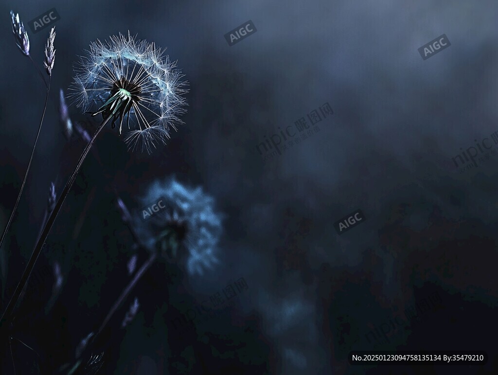 梦幻的花草