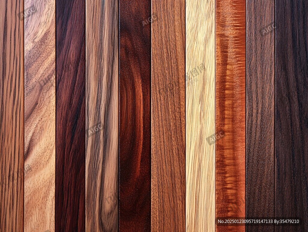 多种颜色木板木材