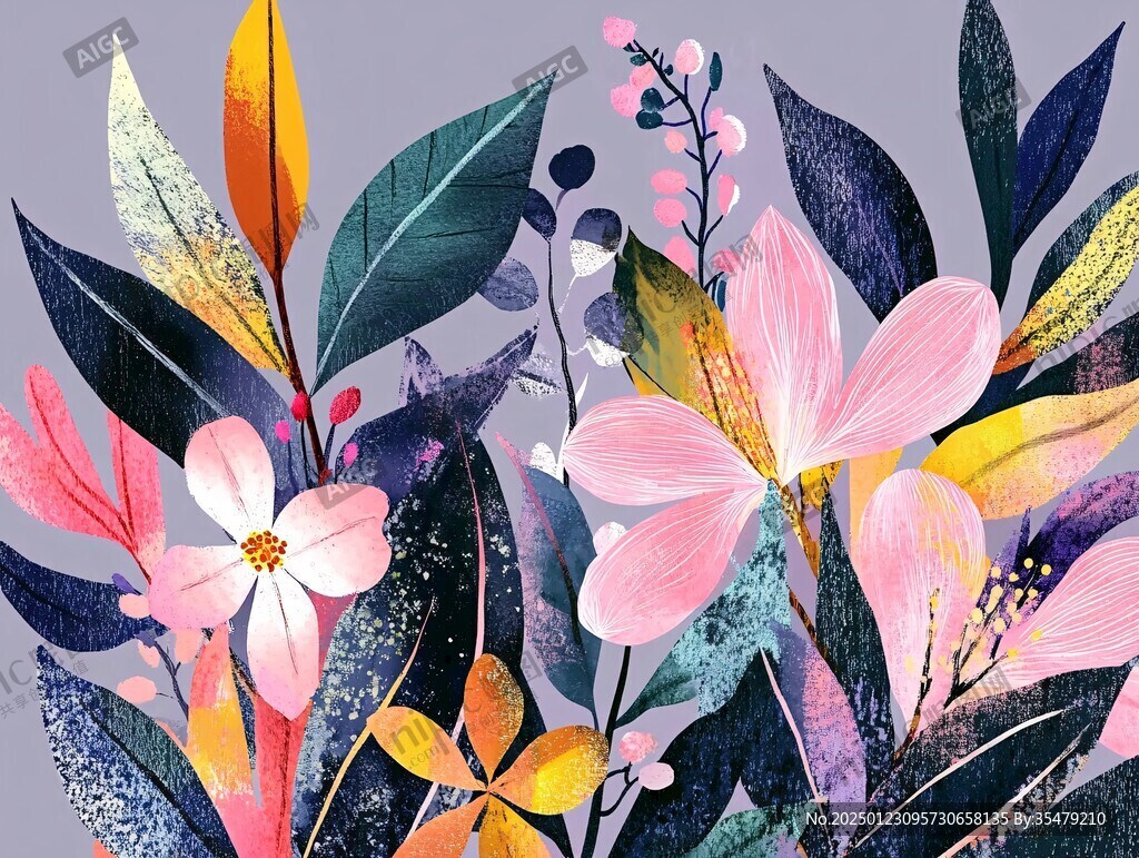 原创植物插画