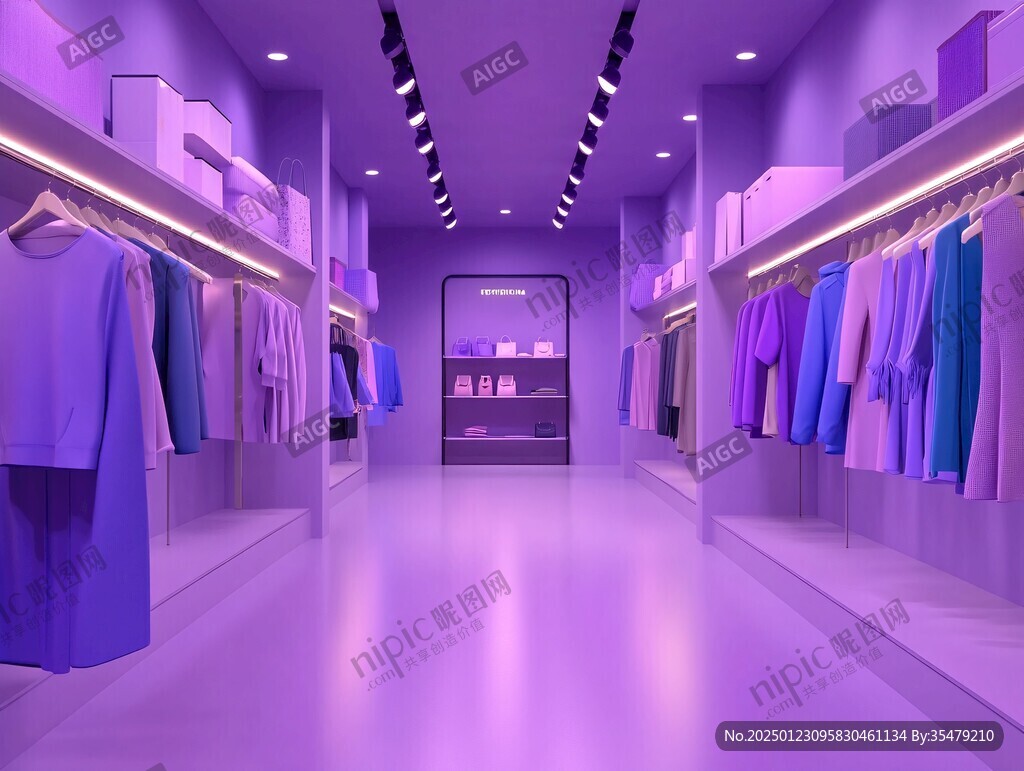高清服装店