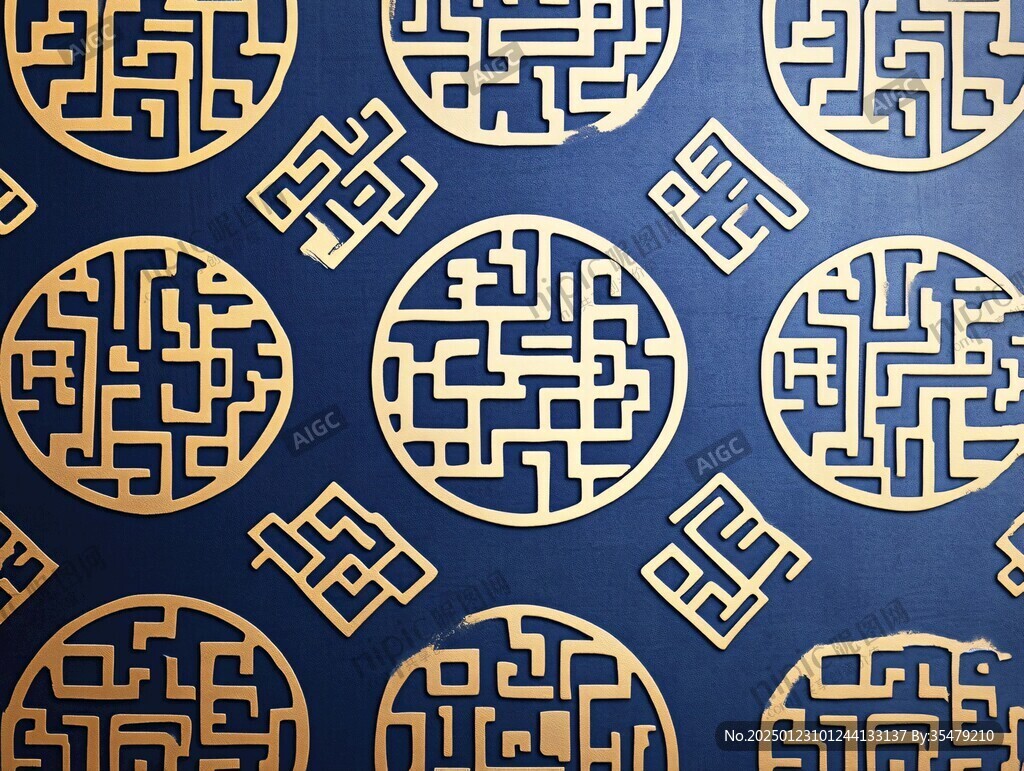 屏风底纹