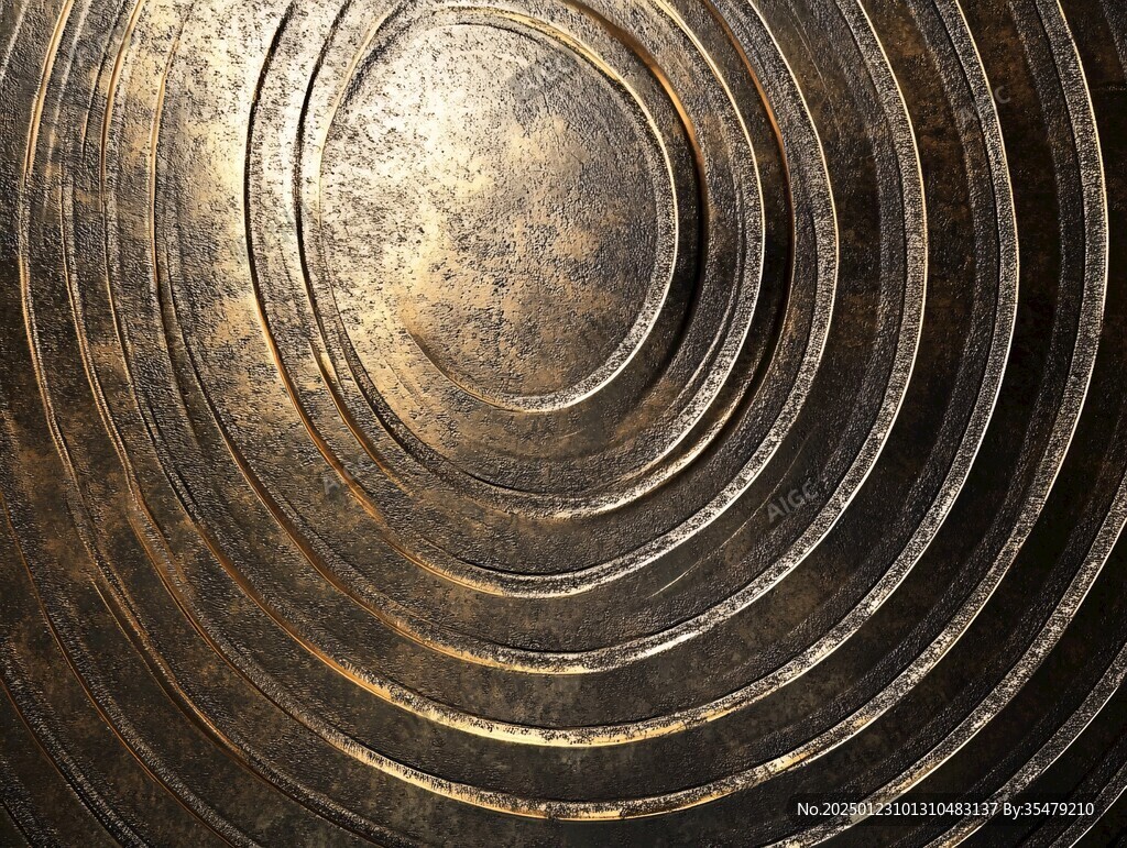 金色螺旋背景