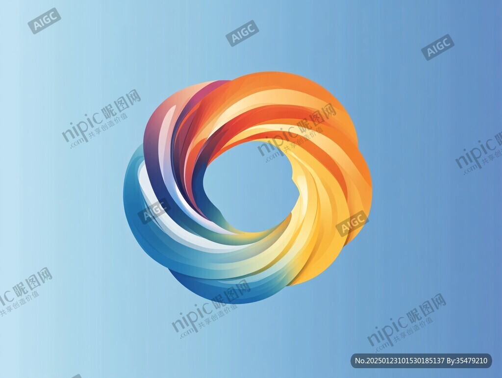 螺旋彩虹logo