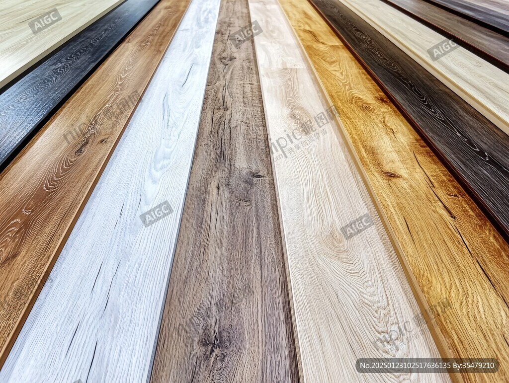 多种颜色木板木材