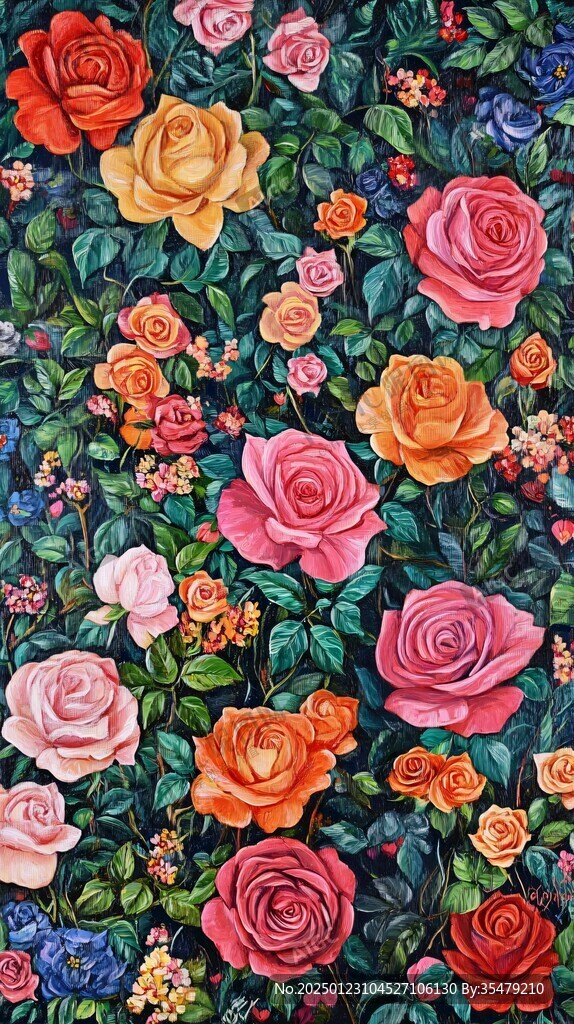 3d立体花壁纸