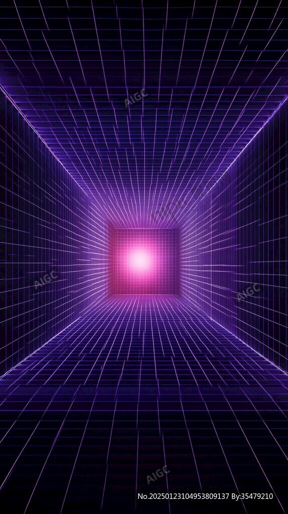 霓虹灯隧道