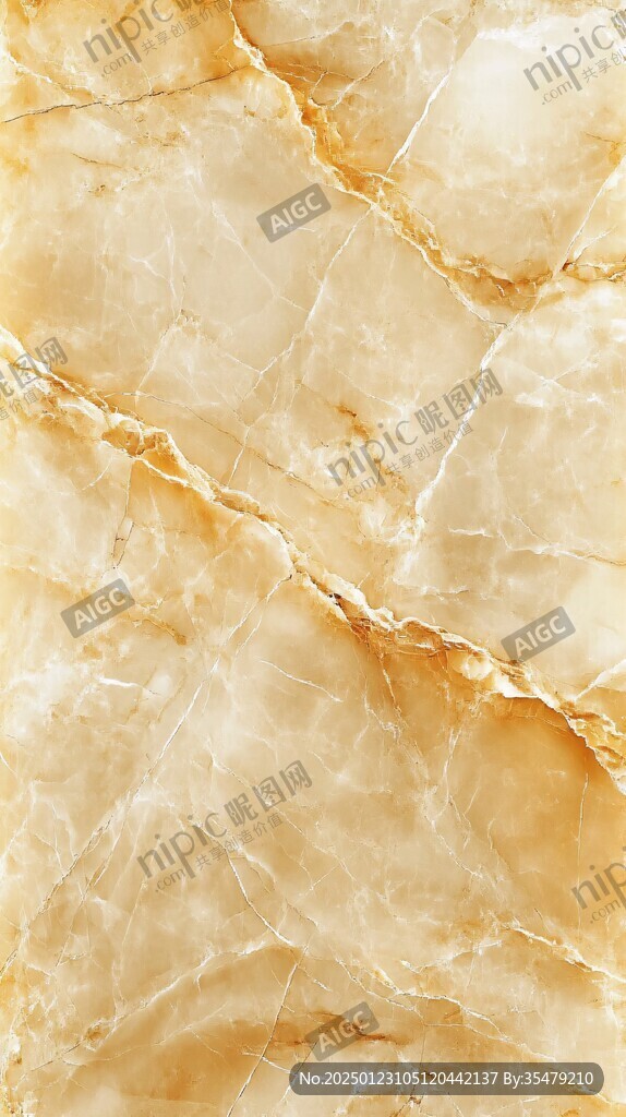 高清杏黄色大理石纹