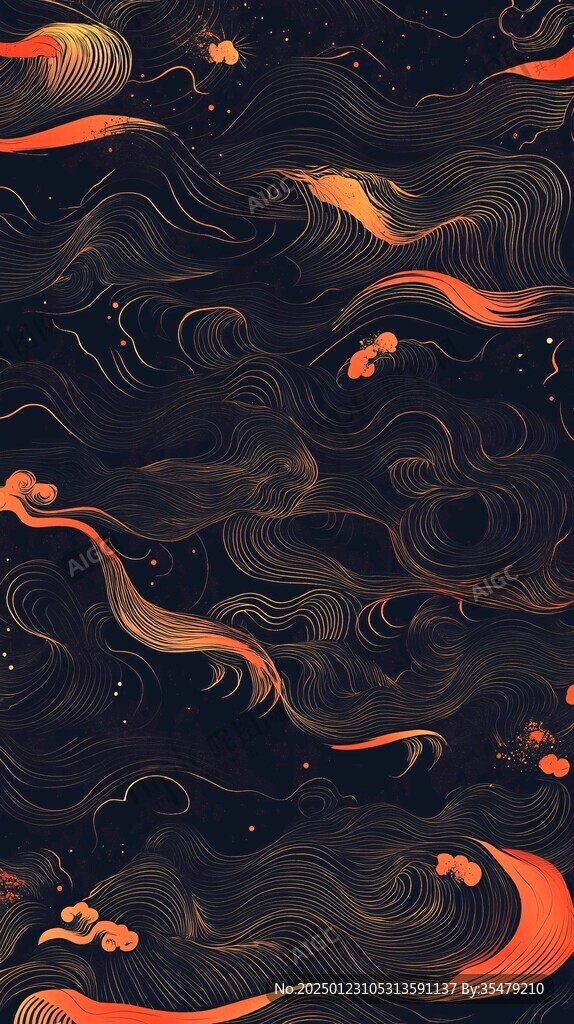 宋代云图高端云纹装饰