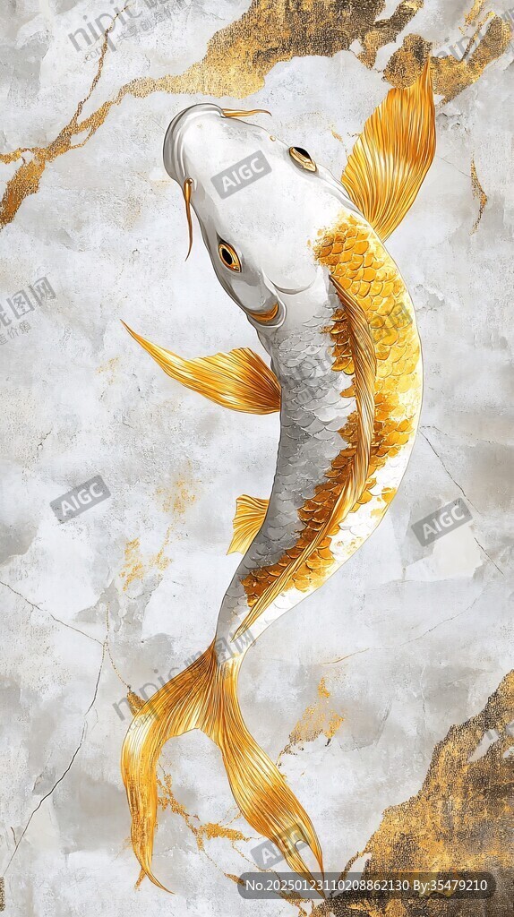 插画锦鲤
