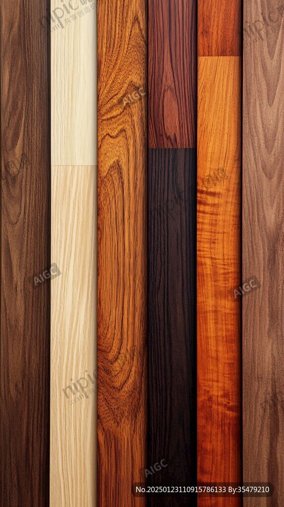 多种颜色木板木材