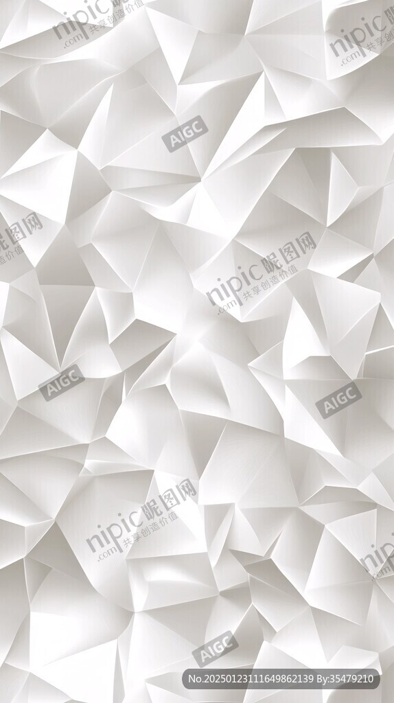 白金几何背景白色底纹
